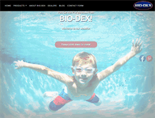 Tablet Screenshot of bio-dex.com